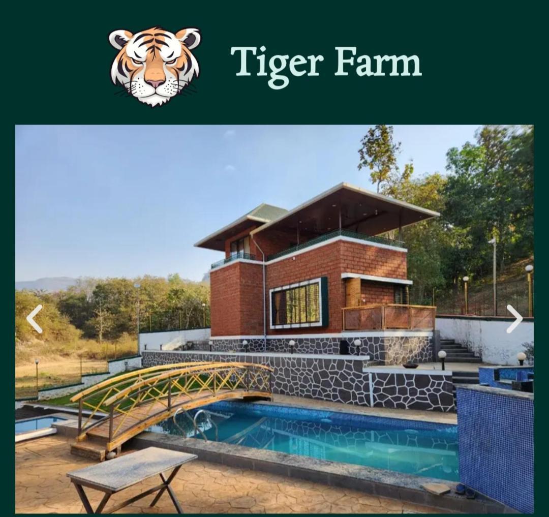 Villa Tiger Farms Karjat Esterno foto